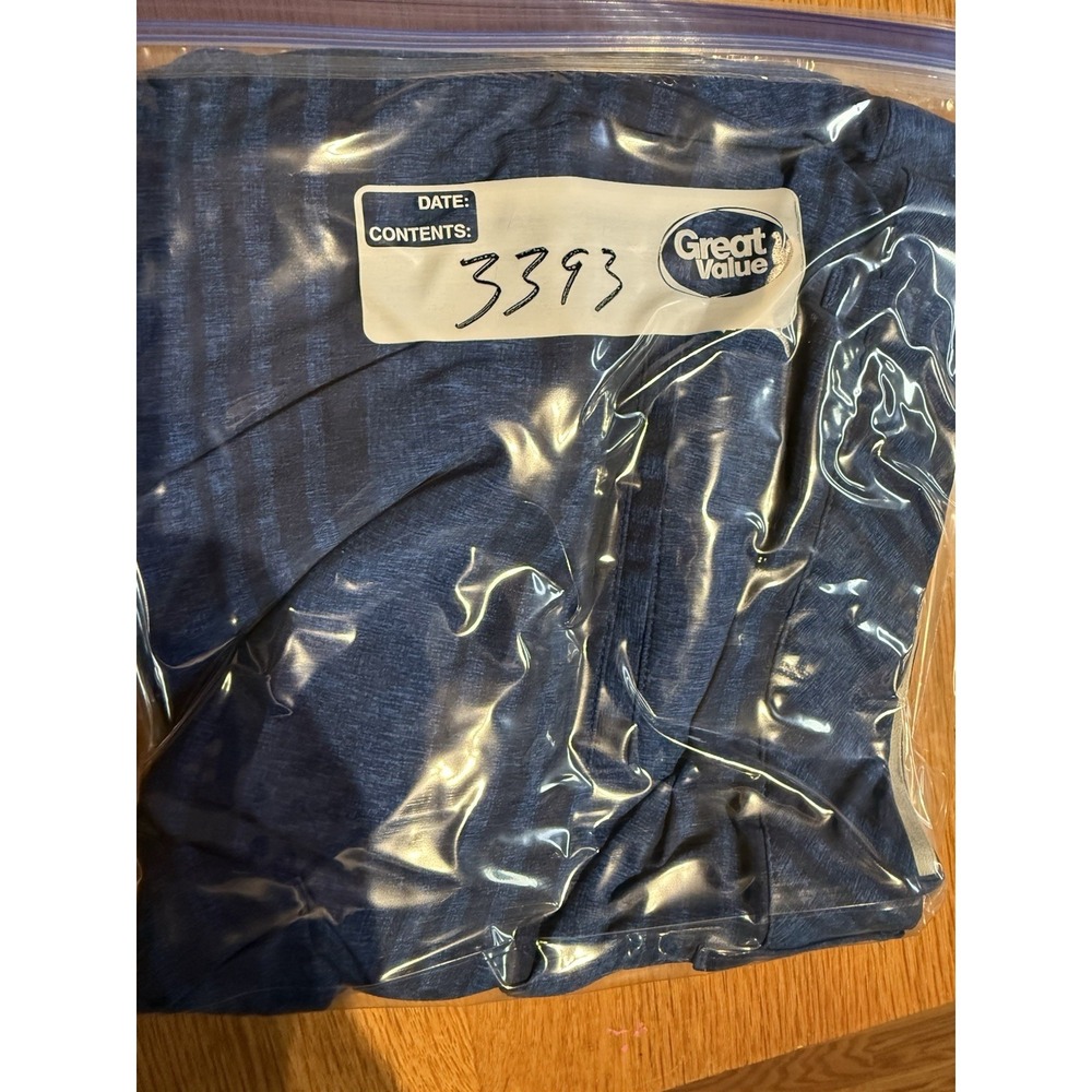 Puma Golf Shorts Mens 36 Blue Striped Stretch Performance Flat Front 11" Inseam - Picture 11 of 11